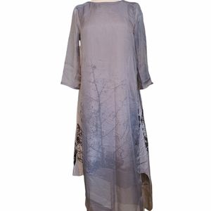 Misslook Womens Gray Chic Tunic